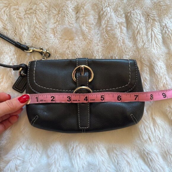 Coach Black Leather Wallet - Picture 4 of 10